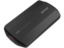 BUFFALO SSD-PHP500U3-BA PC対応 USB3.2(Gen2)対応 高速モデル Type-A/C対応 SSD 500GB ブラック