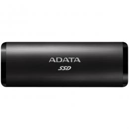 ADATA ASE760-256GU32G2-CBK SE760 256GB 外付けSSD USB3.2 Gen2 Type-C ブラック 3年保証