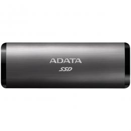 ADATA ASE760-256GU32G2-CTI SE760 256GB 外付けSSD USB3.2 Gen2 Type-C チタン 3年保証