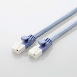 ELECOM LD-GPT/BU3/RS1 LANケーブル/CAT6対応/EU RoHS指令準拠/爪折れ防止/簡易パッケージ仕様/3m/ブルー/10個セット