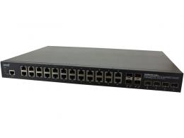 Transition SISPM1040-3248-L-JP (24) 10/100/1000Base-T PoE+ ports + (4) 100/1000Base-X SFP slots + (4) 1G/10GBase-X SFP+ slots 52V - 57 VDC or 100V - 250VAC