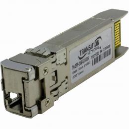 Transition TN-SFP-25G-BX40D-I 25Gbase-BX、DMI 付き SFP28 TX：1270nm/RX：1310nm シングルモード シングル ファイバー (LC) 40km リンク バジェット 19.0 dB