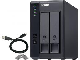 QNAP TR002W124 TR-002 WD Red 24TB (12TB x 2)