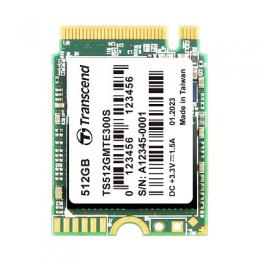 Transcend TS512GMTE300S 512GB M.2 2230 PCIe Gen3x4 NVMe 3D TLC DRAM-less