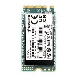 Transcend TS512GMTE400S 512GB M.2 2242PCIe Gen3x4 NVMe 3D DRAM-less