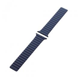 ELECOM AW-45BDMAGNV Apple Watch 49/45/44/42mm用バンド/マグネット/シリコン/ネイビー×ホワイト