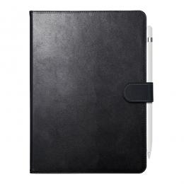BUFFALO BSIPD22109CL2BK iPad10.9用 2アングルレザーケース ブラック