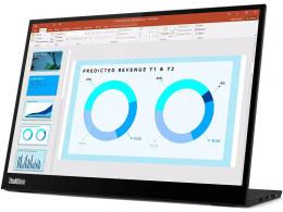 レノボ 63AAUAR6JP ThinkVision M14d （14型/2240×1400/USB Type-C x2/黒/スピーカーなし）