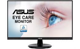 【法人様宛限定】ASUS VA24DQY ワイド液晶ディスプレイ 23.8型/1920×1080/Displayport、HDMI、アナログRGB/ブラック/スピーカー内蔵/ケーブル同梱/5年保証/エコマーク認定/ブルーライト減軽