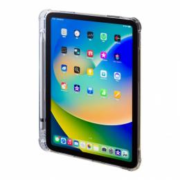 サンワサプライ PDA-IPAD1918CL 第10世代iPad 10.9インチ用ペン収納ポケット付きクリアカバー