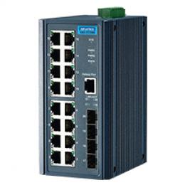 アドバンテック EKI-2720G-4F-AE 産業用コミュニケーションEKI 16G + 4SFP Port Unmanaged Ethernet Switch