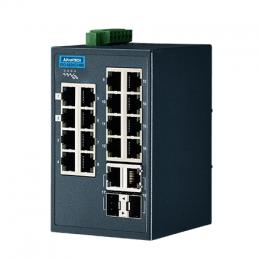 アドバンテック EKI-5626CI-MB-AE 産業用コミュニケーションEKI 16 + 2G Combo Port Entry Level Managed Switch Supporting Modbus/TCP Extreme Temp