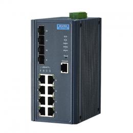 アドバンテック EKI-7712G-4FI-AE 産業用コミュニケーションEKI 8 Gigabit Ethernet + 4SFP Managed Switch Wide Temperature