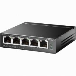 TP-LINK TL-SG105MPE(UN) 5-Port Gigabit Easy Smart PoE/PoE+ Switch（4 PoE+ポート搭載）