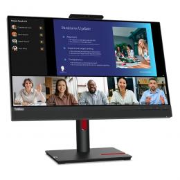 レノボ 63D8MAR3JP ThinkVision T24v-30 （23.8型/1920×1080/アナログ(mini D-Sub 15PIN) x1、DisplayPort x1、HDMI x1/黒/ステレオスピーカー(内蔵) (3Wx2)）