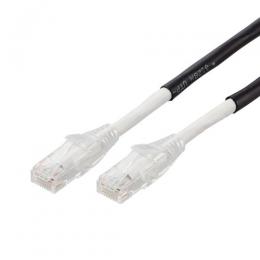 ELECOM LD-GPAOS/BK30 LANケーブル/CAT6A/屋外対応/30.0m/ブラック