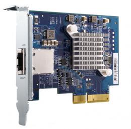 QNAP QXG-10G1T/F 1ポート 10GbE 10GBASE-T/NBASE-T LANカード (QXG-10G1T、単体)