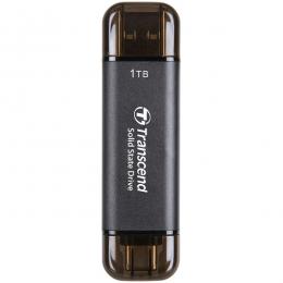 Transcend TS1TESD310C スティック型SSD USB 10Gbps 1TB ブラック