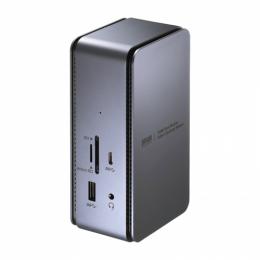 サンワサプライ USB-CVDK12 USB Type-Cドッキングステーション（HDMI×2画面出力対応）