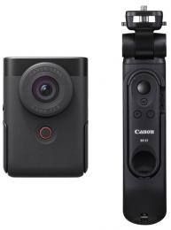 CANON 5947C013 ビデオカメラ PowerShot V10 BK（ブラック） トライポッドグリップキット
