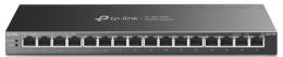 TP-LINK TL-SG116P(UN) 16ポート ギガビット デスクトップ スイッチングハブ（16PoE+ポート搭載）