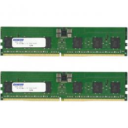 ADTEC ADS4800D-R64GDATW DDR5-4800 RDIMM 64GB×2枚 2Rx4 80bit