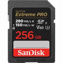 SanDisk SDSDXEP-256G-JNJIP SanDisk Extreme PRO UHS-II V60 256GB