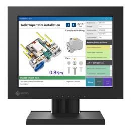 EIZO(エイゾー) FDX1204T-TBK 31cm（12.1）型タッチパネル装着カラー液晶モニター DuraVision FDX1204T ブラック
