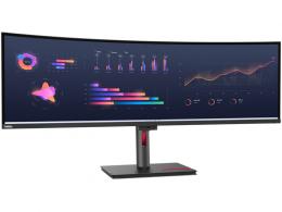 レノボ 63DBRAR1JP ThinkVision P49w-30 (49型/5120×1440/HDMI、DisplayPort、USB Type-C/黒/スピーカー：あり)