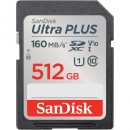 SanDisk SDSDUWL-512G-JN3IN SanDisk Ultra PLUS SDXC UHS-Iカード 512GB