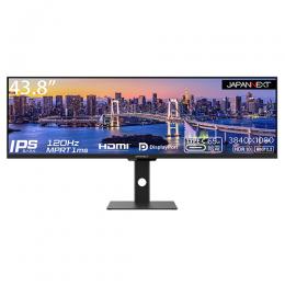 【法人様宛限定】JAPANNEXT JN-IPS438DFHDR400-C65W 液晶ディスプレイ 43.8型/3840×1080/HDMIx2、DPx1、USB Type-C65W給電/ブラック/スピーカー：あり/2年保証