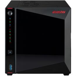 ASUSTOR AS5404T NIMBUSTOR 4 Gen2 4ベイNAS Intel Celeron N5105 クアッドコア CPU 4GB DDR4 M.2 SSD 4スロット搭載 3年保証