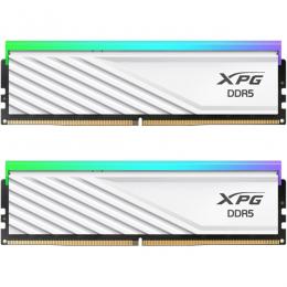 ADATA AX5U6000C3016G-DTLABRWH XPG LANCER BLADE RGB White DDR5-6000MHz U-DIMM 16GB×2 30-40-40 DUAL TRAY