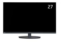 NEC LCD-E274FL-BK 27型3辺狭額縁VAワイド液晶ディスプレイ（黒色）/1920×1080/USB Type-C、DisplayPort、HDMI、ステレオミニジャック/ブラック/スピーカ/〔5年保証〕