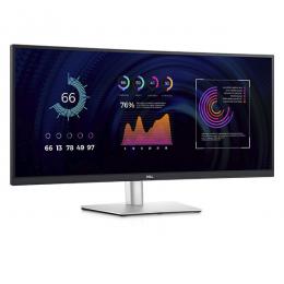 【法人様宛限定】Dell P3424WE Dell 34インチ曲面USB-Cハブ モニター (34型/3440×1440/HDMI、DisplayPort、USB-C/ブラック/スピーカー：なし)