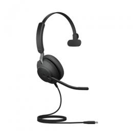 Jabra 24189-899-899 Jabra USBヘッドセット USB-C 片耳 MS認定「Jabra Evolve2 40 SE USB-C MS Mono」