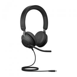 Jabra 24189-999-899 Jabra USBヘッドセット USB-C 両耳 MS認定「Jabra Evolve2 40 SE USB-C MS Stereo」