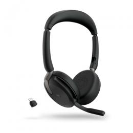 Jabra 26699-999-899 Jabra 無線ヘッドセット 折りたたみ式 USB-C 両耳 MS認定 「Jabra Evolve2 65 Flex Link380c/390c MS Stereo」
