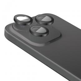 ELECOM PM-A23CFLLGBK iPhone 15 Pro/iPhone 15 Pro Max用カメラレンズガラスフィルム/ブラック
