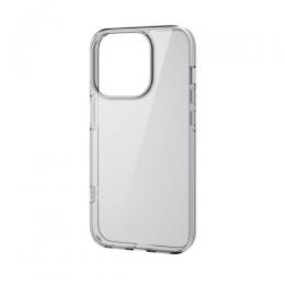 ELECOM PM-A23CHVCKCR iPhone 15 Pro用ハイブリッドケース/スタンダード/クリア