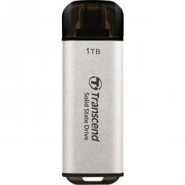 Transcend TS1TESD300S スティックSSD ESD300 USB Type-C 10Gbps 1TB シルバー