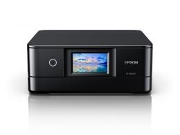 EPSON EP-886AB A4カラーインクジェット複合機/Colorio/6色/無線LAN/スマホ対応/両面/4.3型ワイドタッチパネル/ブラック