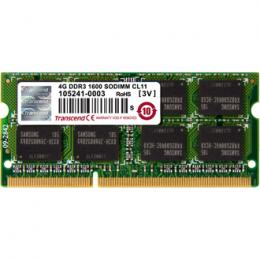 Transcend JM1333KSN-4G PC3-10600 (DDR3-1333) 対応 204 ピン CL9 1.5V DDR3  SO-DIMM 4GB