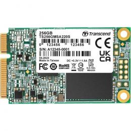 Transcend TS256GMSA220S 内蔵SSD SATA-III 6Gb/s mSATA  256GB