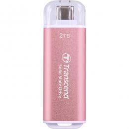 Transcend TS2TESD300P スティックSSD ESD300 USB Type-C 10Gbps 2TB ピンク