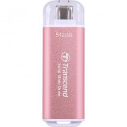 Transcend TS512GESD300P スティックSSD ESD300 USB Type-C 10Gbps 512GB ピンク