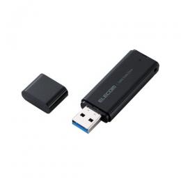 ELECOM ESD-EMC2000GBK 外付けSSD/ポータブル/USB 5Gbps/USB3.2(Gen1)/小型/キャップ式/2TB/ブラック