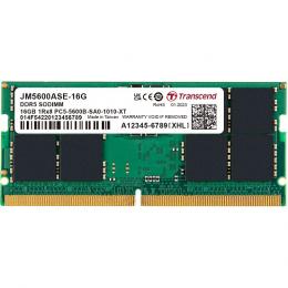 Transcend JM5600ASE-16G PC5-44800 (DDR5-5600) 対応 262ピン CL46 1.1V DDR5 SO-DIMM 16GB