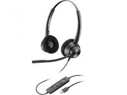 日本HP 767G0AA Poly EncorePro 320 USB-A 証 両耳 有線モデル ノイズキャンセリングマイク搭載 TAA(米国政府・軍向け調達基準)認
