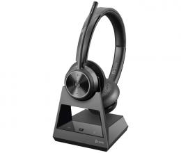 日本HP 8D3F8AA#ABJ Poly Savi 7320 Office DECT D5 両耳 ワイヤレスモデル ノイズキャンセリングマイク搭載